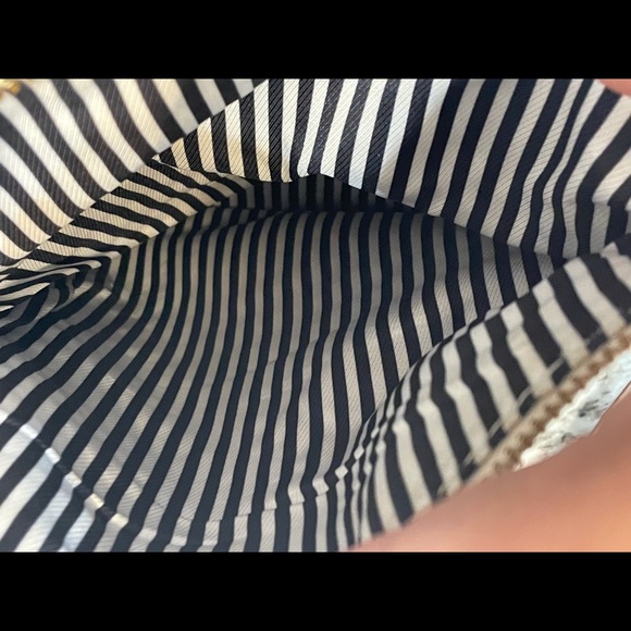 Kate Spade Cobble Hill Marsala Cream Foldover Bag - Picture 10 of 12